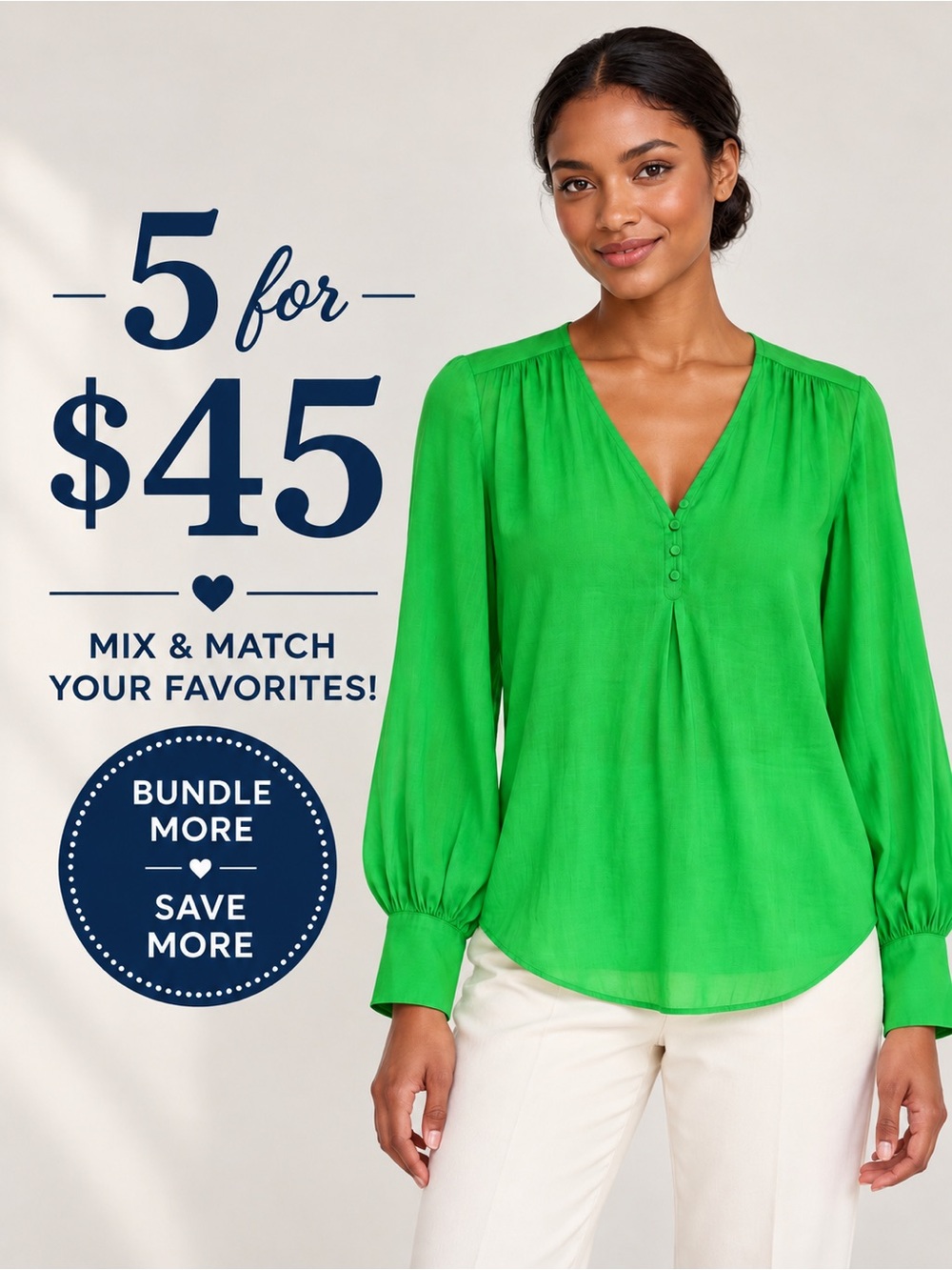 🎉5 for $45🎉 Maison d’Amelie top blouse shirt size s